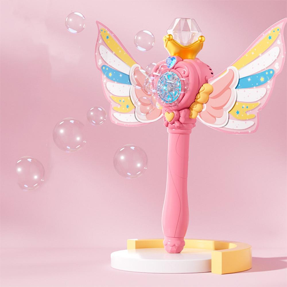 Handheld Bubble Wand Automatic Bubble Blower Toys Portable Electric Bubble Maker  Graduation Party
