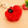 Cute Animal Bath Sponge Shower Loofahs Mesh Balls Body Scrubber Spa Brush Pouf for Kids Bathing Bathroom Home