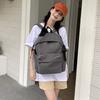 Schoolbag Japanese solid color versatile nylon backpack schoolbag female Korean version high school lightweight backpack college students ins