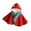 Super Cute Plush Baby Cloak Coat for Autumn and Winter
