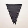 Retro Cashew Print Silk Scarf Accessories Rhombus Versatile Triangle Scarf Spring And Summer Thin Out Clothing With Shawl