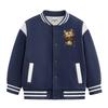 Children's Autumn Baseball Jacket - Velvet Lined, Thickened for Boys & Girls 2026 Winter Style.
