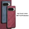 For Google Pixel 10 Pro XL Case Luxury PU Leather Phone Case For Google Pixel 10 Pro 5G Pixel10 Back Cover Silicone Protection