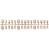 Baroque Enamel French Nail Art Patches: Retro, Luxury, Dopamine Colors