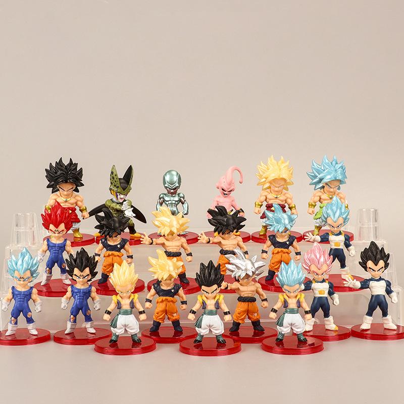 2nd Gen Dragon Ball Figures: Goku, Vegeta, Buu, Frieza, Cell Collectibles
