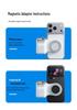 Magnetischer Bluetooth Selfie-Stick mit wechselbarem Objektiv und Handheld-Stabilisator