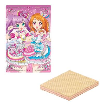 Bandai Aikatsu! X PriPara THE MOVIE - Miracle of Encounter! - Wafers (Baked Confectionery) Candy Toy [Box Set of 20]