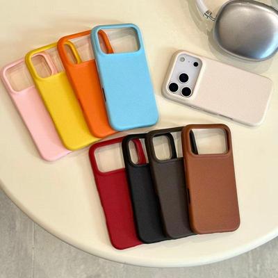 Hochwertige Kunstleder-Handyhülle für iPhone 17 Pro Max - Langlebiger, stoßfester Schutz