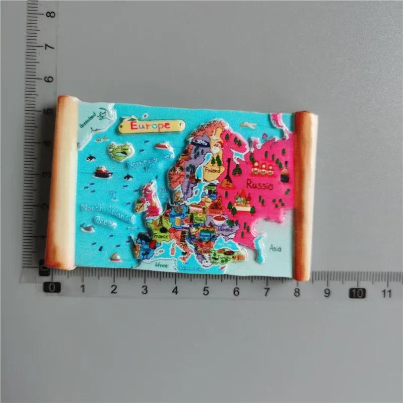 Magneți de frigider Wold turistici suveniruri drăguți America Latină Carnaval Scoția Italia croată Miami India autocolante pentru frigider