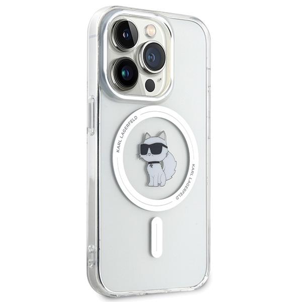 Karl Lagerfeld Klhmp15Lhfccnot Iphone 15Pro 6.1 Transparent Hardcase Iml Choupette Magsafe