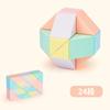 Diansheng Versatile Magic Ruler 24/36/48/60/72 Section Rainbow Color Puzzle Folding Preschool Children's Rubik's Cube Toy