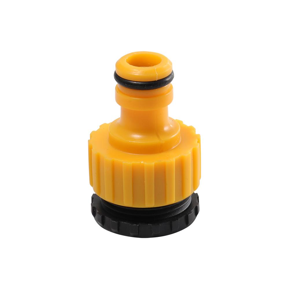 

New ABS 4-Way Water Valve Quick Connect Hose Adapter 3-in-1 Set with Stop Water Nipples for Garden Hose Large Quantity Wholesale