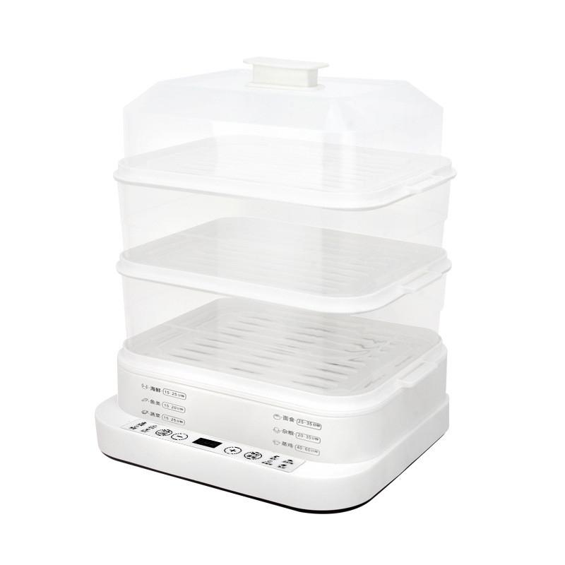 Large Capacity Electric Steamer Household Three-layer Steaming Pot Multifunctional Cooking Integrated Breakfast Machine