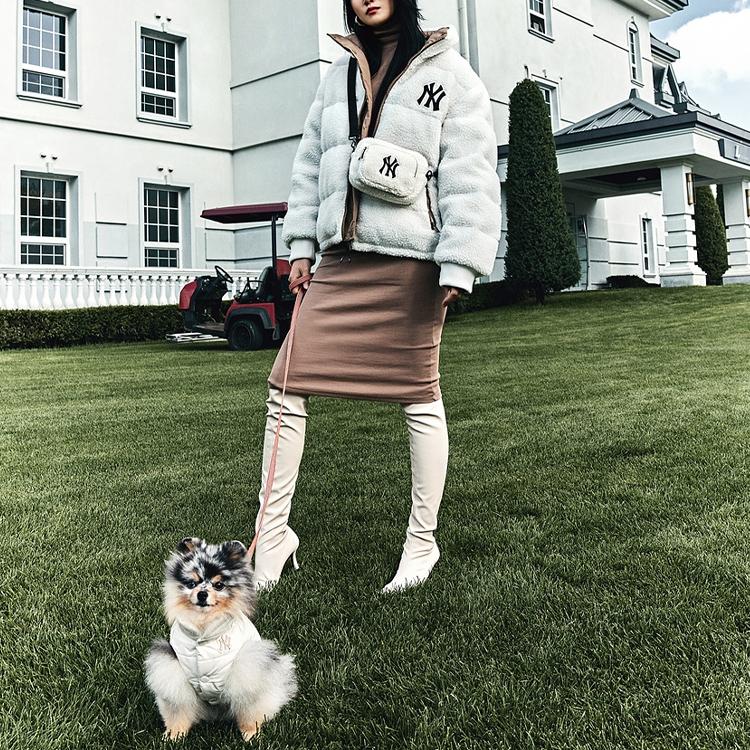 Nové MLB péřové bundy unisex bílé 3ADJR0116-50CRS