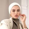 Premium Modal Jersey Instant Hijab Muslim Underscarf Caps Cotton Stretch Turban Cap Islamic Underscarf Bonnet Headscarf Headband