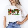 Peace Love Juneteenth T-shirt Gift African American Month Tee