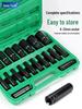 Electric Wrench Socket Set with Extended Hex Heads & Fly Electric Board Tool