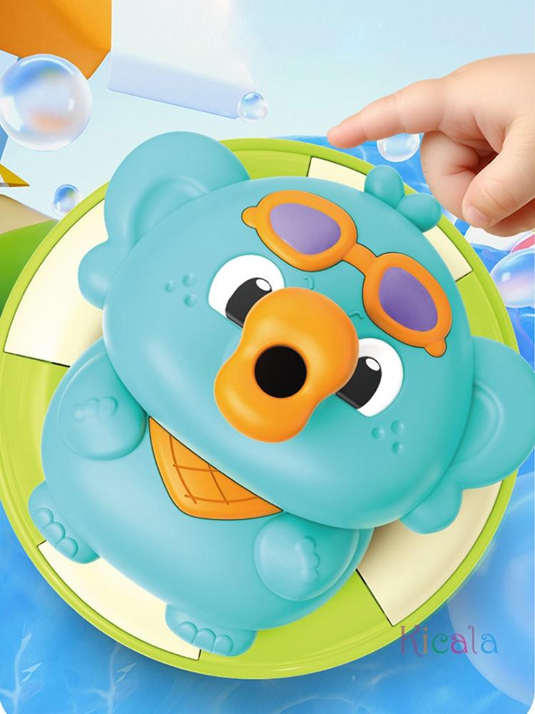 Electric Floating Ball for Kids Elephant Frog Blow Ball Auto Obstacle Avoidance Interactive Musical Toy with LED Light Gifts