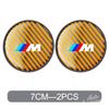 Car Water Coaster Cup Carbon Fiber PVC Coaster Mat  Non-slip Accessory For BMW E93 F10 F20 F30 F40 F15 F25 F26 F31 F49 F86 M3 M5