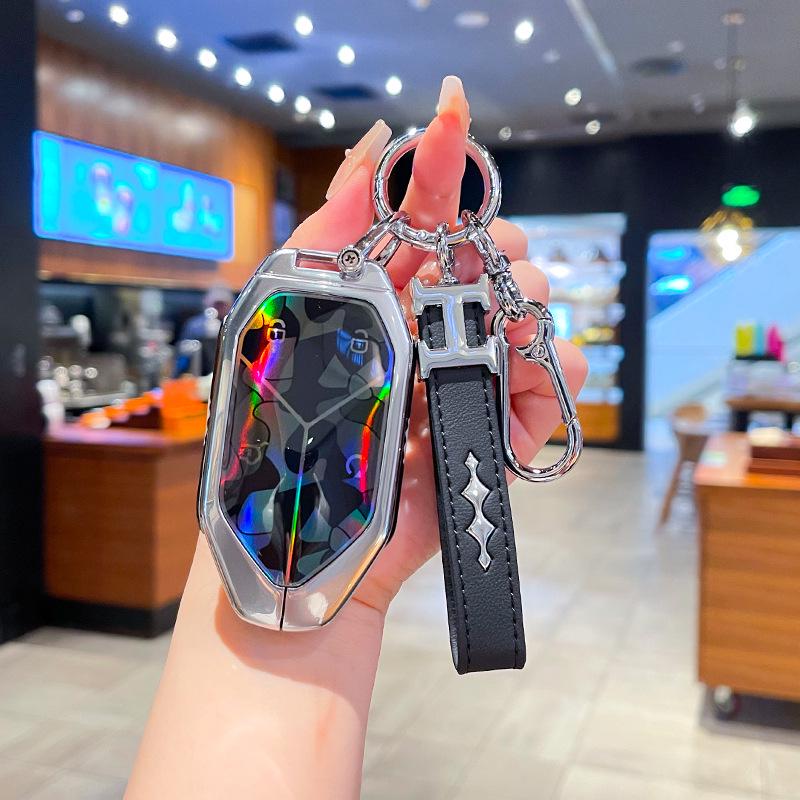 Key Cover & Metal Key Ring for BYD Formula Leopard 3, 5, & 8