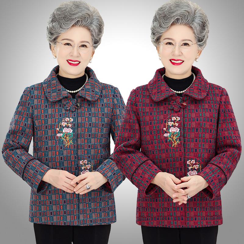 Lapel jacket year-old women's small men's tops 0 old women's spring clothes