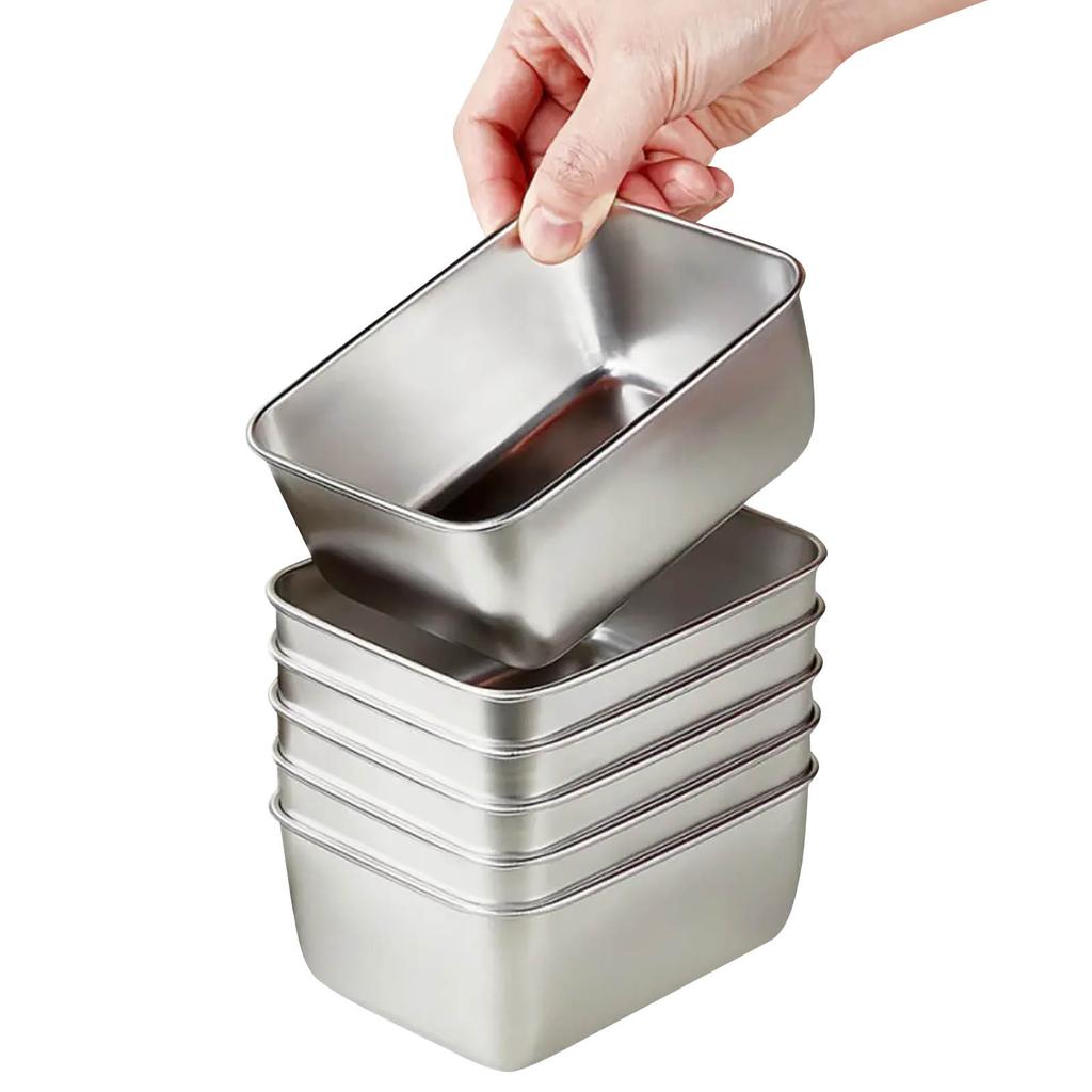 Stainless Steel Fresh-keeping Box, Commercial Equipped With Vegetable And Small Ingredient Box, Sealed With Lid, Refrigerator,