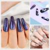 Biutee Gel Nail Glitter Flash Nail 6 Fine Shining Nail Polish Polish, Colors, 8ml, Particles, Nail, Iridescent, Gel, Polygel, UV/LED Compatible,