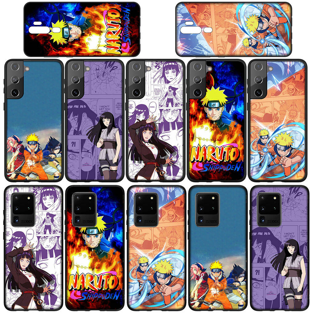 For Samsung Galaxy S25 S24 S23 iPhone 17 16 15 Xiaomi Redmi Note 14 13 12 11 Plus Pro Max XR A37 A57 Phone Case Naruto Hinata Hyuga OPPO Huawei Cover