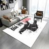 Judo Throw Silhouette Design Patterned carpet a non slip rug suitable for all seasons and any setting, gift