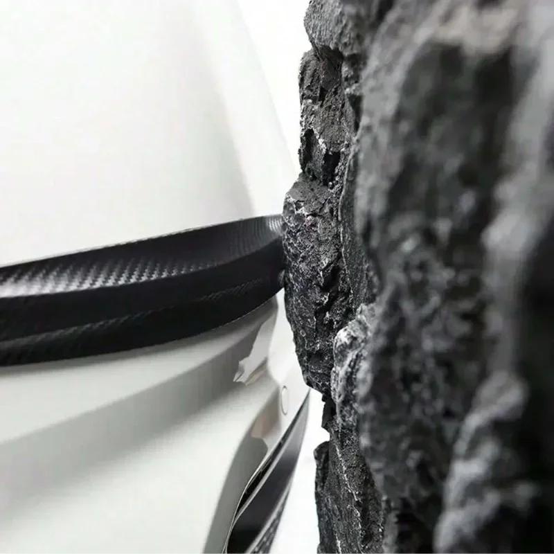 2 st Universella Kollisionsskyddande Dekaler, Bil Främre och Bakre Hörn Stötfångarskydd, Repskyddsremsor, Biltillbehör