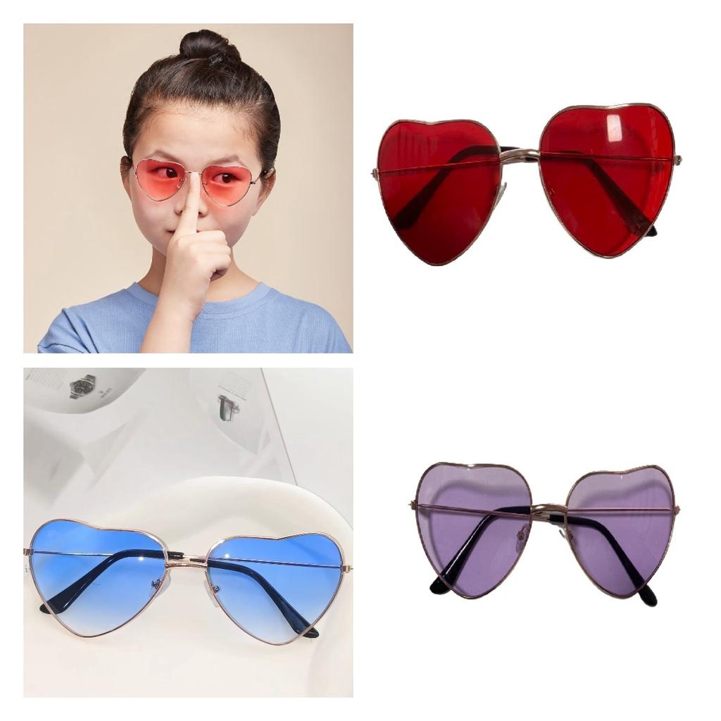 Trendy Heart-shaped Metal Eyewear With Ocean Lenses For Women Perfect For Parties And Performances