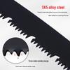 Folding Handheld Outdoor Saw with Teflon Blade for Wood, Garden, and Fruit Trees - High Branch Logging Tool