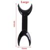 1 Pc Colored Dental T-Shaped Intraoral Buccal Labial Retractors Double-Headed Mouth Opener Reusable Clinic Supplies