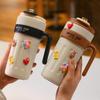 Neuer Kaffeebecher 304 Edelstahl Thermosbecher Outdoor hoher Wert Herren- und Damen-Auto-Begleitwasserbecher Geschenke