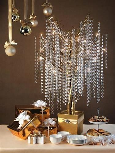 Crystal Garland 100 , Transparent, 1 Piece