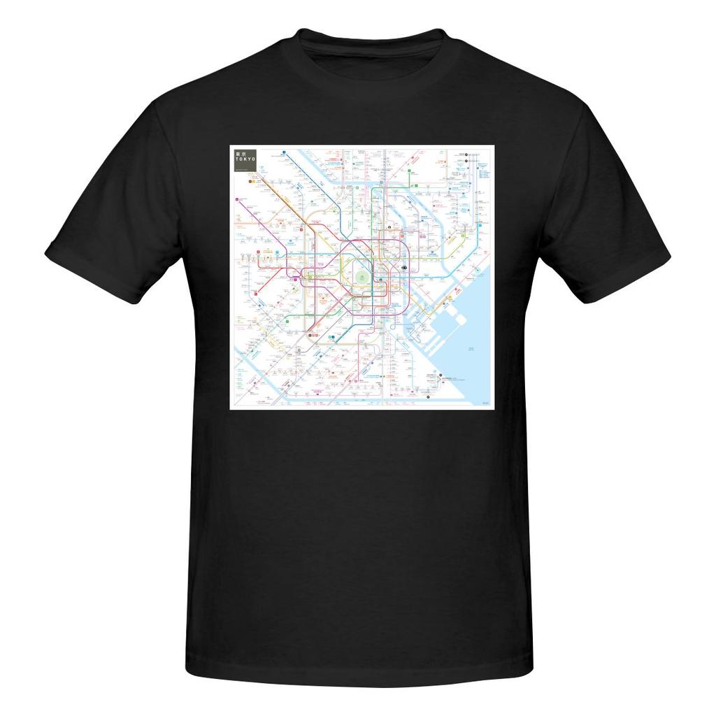 Funny Tokyo Metro Map Unisexs Printed Tshirt Unisex T Shirtt Shirt