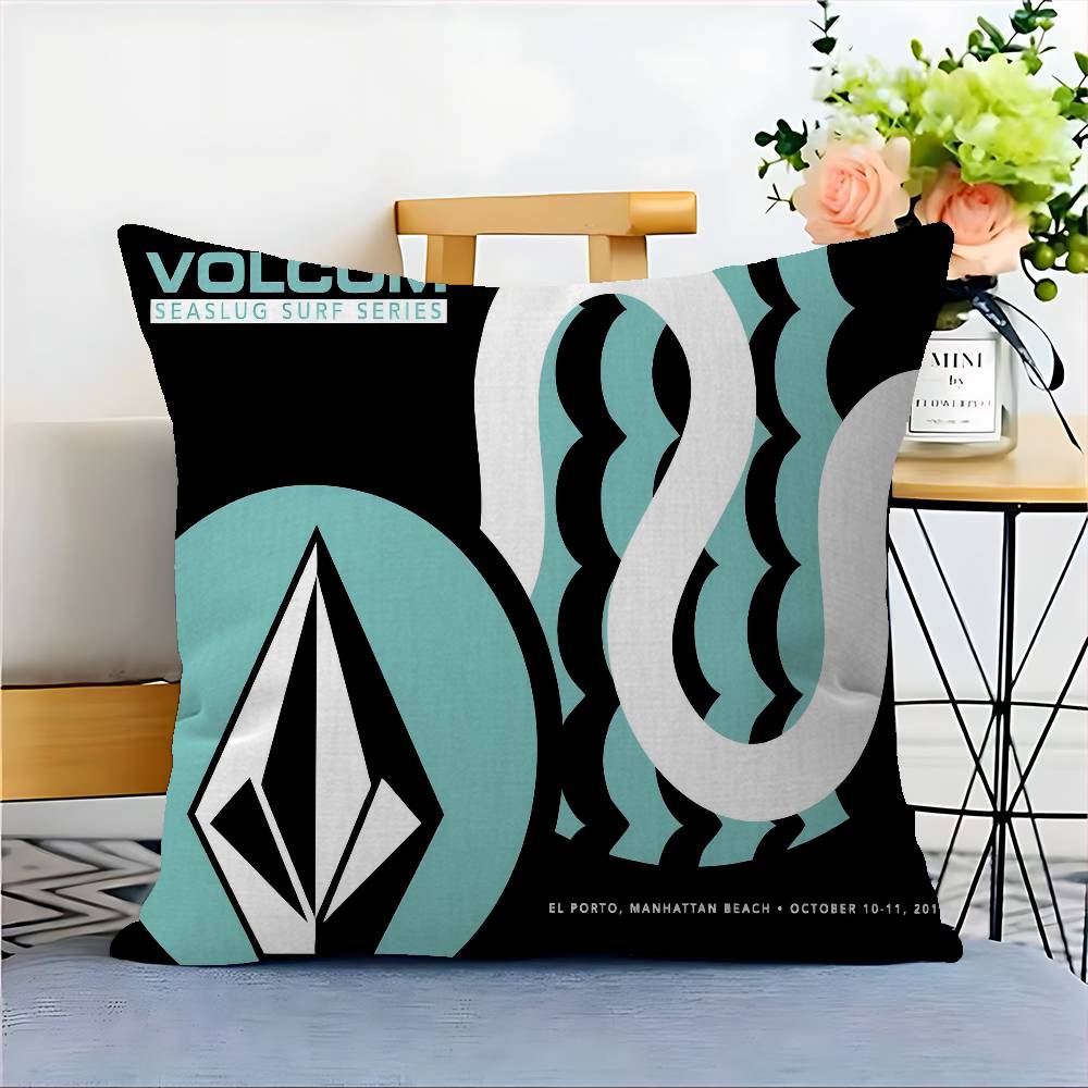 V-Volcoms Pillow Gift Home Office Decoration Pillow Bedroom Sofa Car Cushion Coverpillow Case