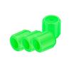 Glow-in-The-Dark Tire Valve Caps Set Universal Waterproof Lights Stem Covers Wear-Resistant Vehicle Tire Valve Caps