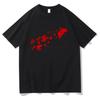 Joji T-Shirts Red Graphic Design Piss In The Wind T Shirt Summer Harajuku Tee Gothic Men's Women T-shirt Casual Cotton Y2K Top