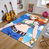 N-NamiPrinted Area Rug Carpet for Bedroom Living Room Home Decor Rugs Mat Non Slip Mat Rug for Bedside