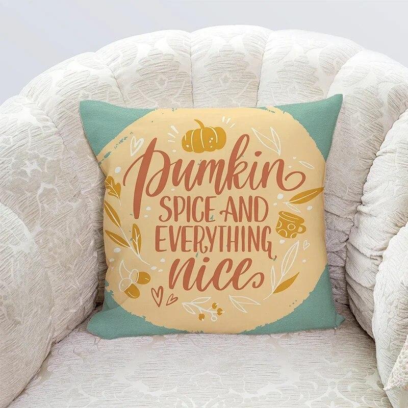 45x45cm Cute Cartoon Series Polyester Hold Pillowcase Kawaii Home Decoration Living Room Sofa Chair Car Bed Cushion Cover