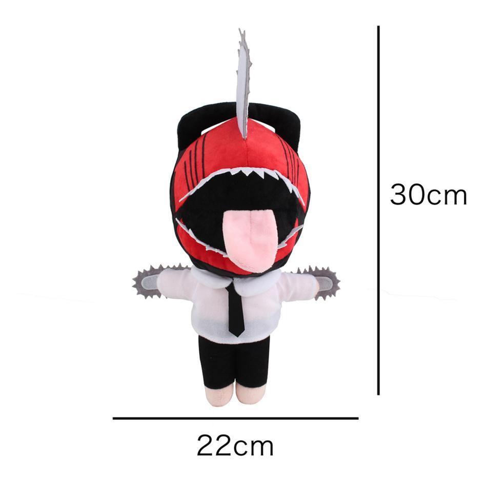 40cm Anime Chainsaw Man Pochita Creative Dolls Plush Toy Cartoon Pochita Orange Dog Pillow Stuffed Soft Toy for Children Gifts