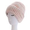 Women's Gradient Knit Wool Beanie - Autumn/Winter Warm Ear Protection, Stylish and Versatile for European and American Fashion