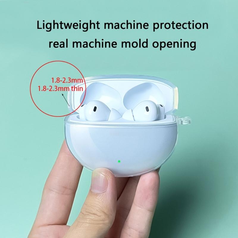Headphone Skin Soft TPU Housing Case Skin Dustproof Water Resistant Protective Cover Damage Prevention Sleeve for Buds 4