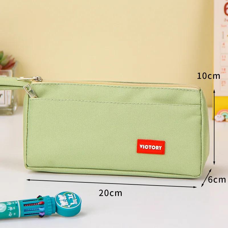 Velkokapacitní pouzdro na tužky Psací potřeby Roztomilí chlapci Dívky Dárková taštička na pera Krabička na tužky Pouzdra na tužky Úložiště Studentské školní kancelářské potřeby