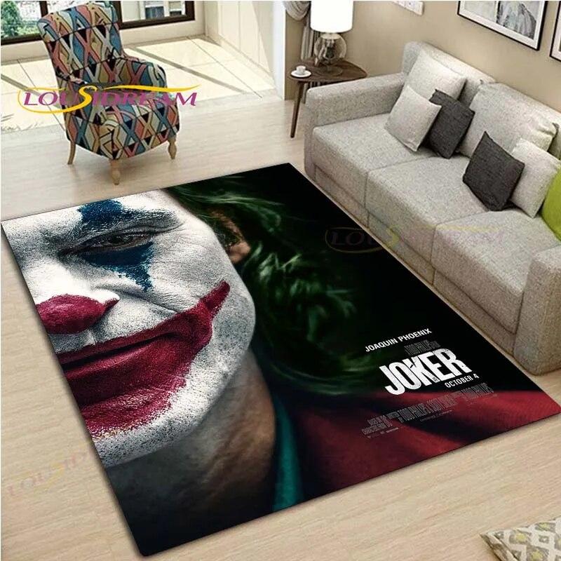 

The Joker Floor Non Slip Rug Room Mat Bedroom Living Room Personalized Home Decor Floor Mat Carpet for Living Room Bedroom Gift Home Decoration