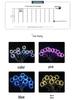 USB Fernbedienung 3x3 Kupferdraht 300 LED Vorhang Lichterkette - Eiszapfenlichter für Weihnachten, Hochzeiten, Feiertage, Märchenhafte Dekoration.