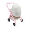 Bedroom Miniature Baby Stroller 1:12 Simulation Baby Bassinet Cart  Kids Toy