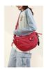Versatile Large Capacity Nylon Crossbody Bag for Female Students – Lightweight Dumpling Shoulder Bag