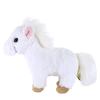 SunLemon Fluffies Small Horse WH 8 X 21 X 16cm Plush Animal Cute Zodiac Year of the Horse Horse White New Year's Gift P-1453